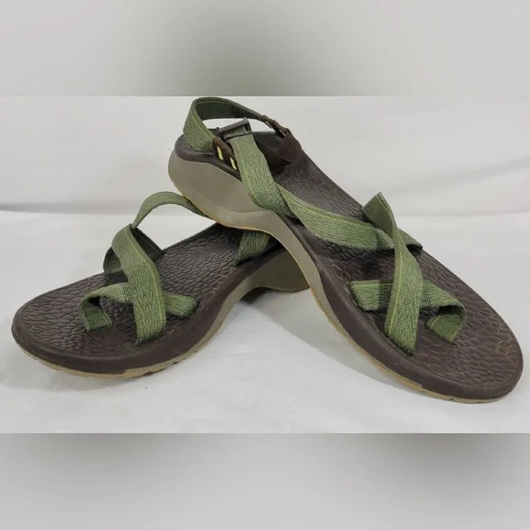 Chaco | Shoes | Size 1 Mens Chaco Sandals Fabric Rubber  display picture 3